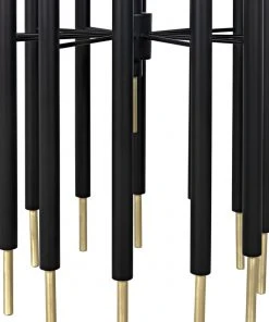 Noir Barcini Side Table, Black Metal With Stone Top Side & End Tables 19 Noir Barcini Side Table, Black Metal With Stone Top Side & End Tables