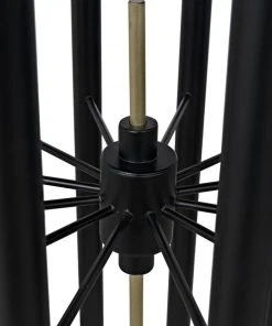 Noir Barcini Side Table, Black Metal With Stone Top Side & End Tables 20 Noir Barcini Side Table, Black Metal With Stone Top Side & End Tables