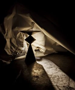 Side & End Tables Noir Zasa Side Table, Black Metal