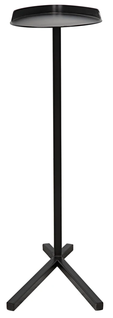 Side & End Tables Noir Golem Side Table, Black Metal 5 Side & End Tables Noir Golem Side Table, Black Metal