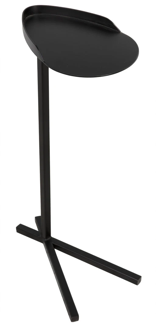 Side & End Tables Noir Golem Side Table, Black Metal 7 Side & End Tables Noir Golem Side Table, Black Metal