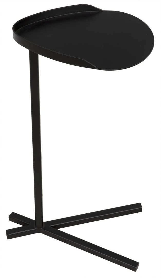 Side & End Tables Noir Golem Side Table, Black Metal 9 Side & End Tables Noir Golem Side Table, Black Metal