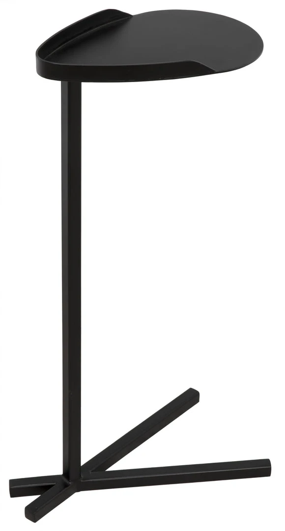 Side & End Tables Noir Golem Side Table, Black Metal 10 Side & End Tables Noir Golem Side Table, Black Metal