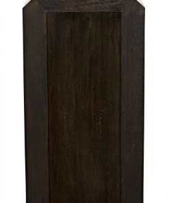 Noir Theodora Side Table, Ebony Walnut