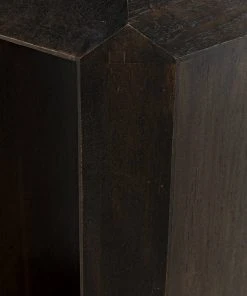 Noir Theodora Side Table, Ebony Walnut