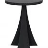 Side & End Tables Noir Hortensia Side Table, Black Metal