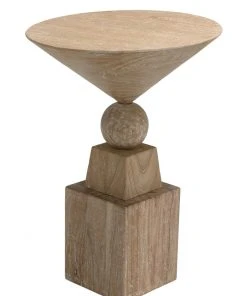 Side & End Tables Noir Balestra Side Table, Distressed Mindi