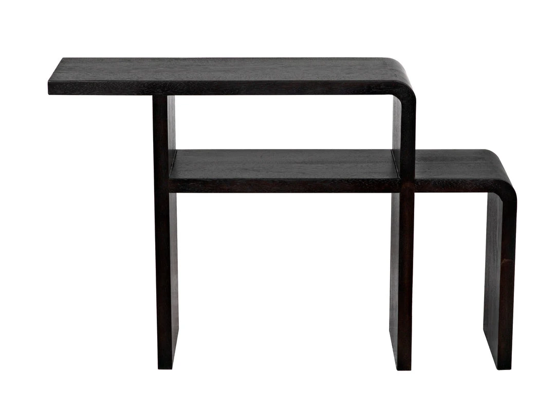 Noir Mondrian Side Table, Ebony Walnut 6 Noir Mondrian Side Table, Ebony Walnut
