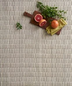 Loloi Hadley Hand Loomed Oatmeal Rug Solid Rugs