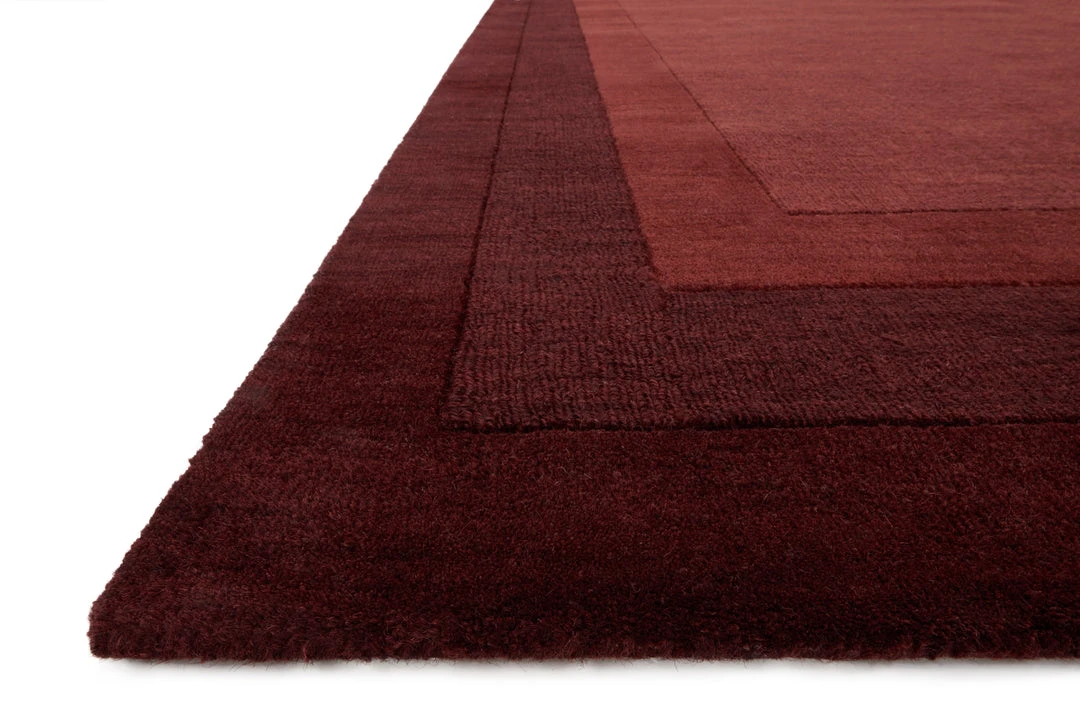 Solid Rugs Loloi Hamilton Hand Loomed Red Rug 4 Solid Rugs Loloi Hamilton Hand Loomed Red Rug