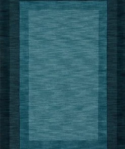 Loloi Hamilton Hand Loomed Teal Rug