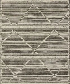 RUGS Loloi Iman Hand Knotted Ivory / Charcoal Rug