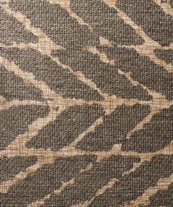 Loloi Isle Power Loomed Charcoal / Mocha Rug Indoor/Outdoor Rugs