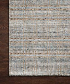 Loloi Jamie Hand Loomed Natural / Sky Rug