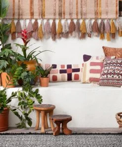 Justina Blakeney X Loloi Jamila Hooked Oatmeal / Santa Fe Spice Rug RUGS