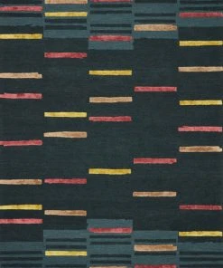 RUGS Justina Blakeney X Loloi Jamila Hooked Teal / Sunset Rug