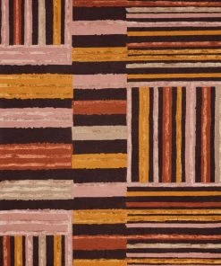 Justina Blakeney X Loloi Jamila Hooked Spice / Bordeaux Rug