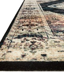 Loloi Jasmine Power Loomed Ink / Multi Rug RUGS 12 Loloi Jasmine Power Loomed Ink / Multi Rug RUGS