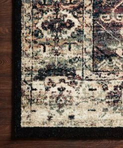 Loloi Jasmine Power Loomed Ink / Multi Rug RUGS 13 Loloi Jasmine Power Loomed Ink / Multi Rug RUGS