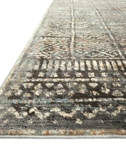 Loloi Javari Power Loomed Charcoal / Silver Rug