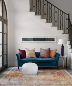 Loloi Javari Power Loomed Berry / Sunrise Rug RUGS