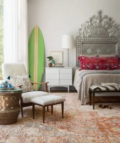 Loloi Javari Power Loomed Berry / Sunrise Rug RUGS