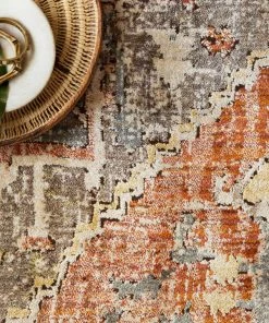 Loloi Javari Power Loomed Berry / Sunrise Rug RUGS