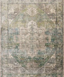 Loloi Javari Power Loomed Grass / Ocean Rug RUGS