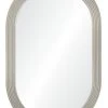 Jamie Drake For Mirror Home Cosmo Silver Leaf Mirror