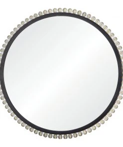 DECOR Jamie Drake For Mirror Home Black Nickel, Brass & Acrylic Mirror