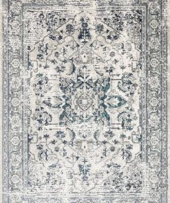 Loloi Joaquin Power Loomed Lt. Green / Blue Rug
