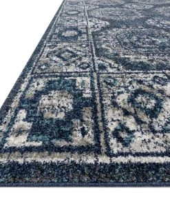Loloi Joaquin Power Loomed Denim / Grey Rug RUGS 6 Loloi Joaquin Power Loomed Denim / Grey Rug RUGS