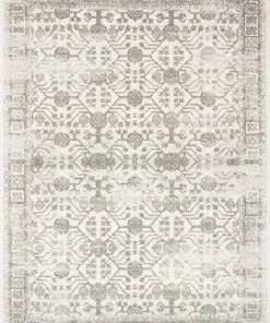 Loloi Joaquin Power Loomed Ivory / Grey Rug