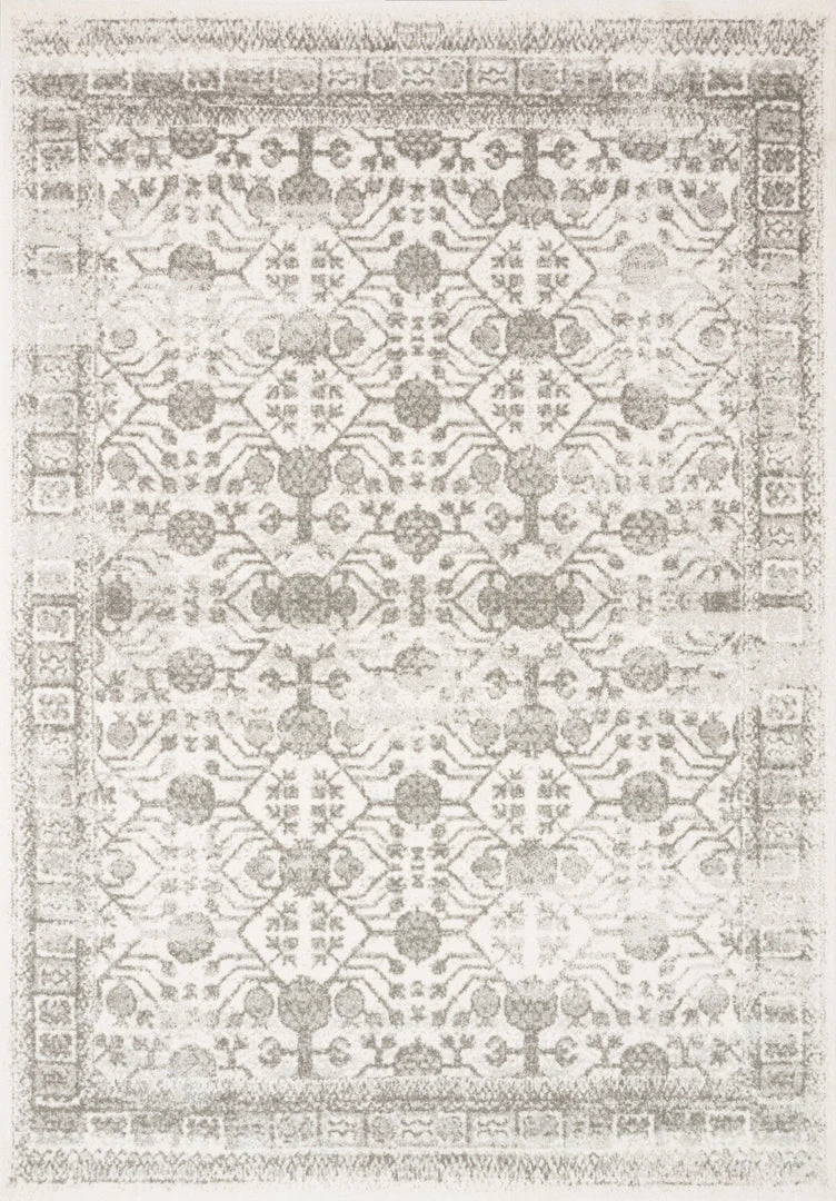 Loloi Joaquin Power Loomed Ivory / Grey Rug 3 Loloi Joaquin Power Loomed Ivory / Grey Rug