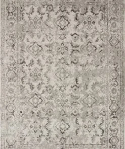 Loloi Joaquin Power Loomed Silver / Grey Rug RUGS