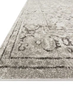 Loloi Joaquin Power Loomed Silver / Grey Rug RUGS