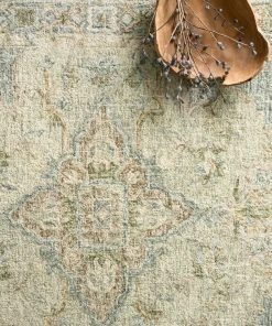 Loloi Julian Hooked Seafoam Green / Spa Rug RUGS