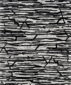 Loloi Juneau Hand Tufted Ivory / Black Rug RUGS