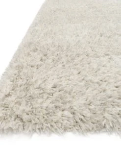 Loloi Kayla Shag Power Loomed Lt Grey Rug