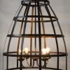 All Lighting Noir Birdcage Pendant 305, Black Metal 1 All Lighting Noir Birdcage Pendant 305, Black Metal