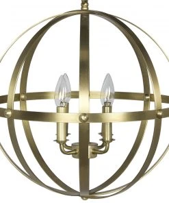 Noir 353 Pendant, Small, Antique Brass All Lighting