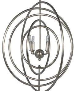 Noir Brooks Pendant, Antique Silver