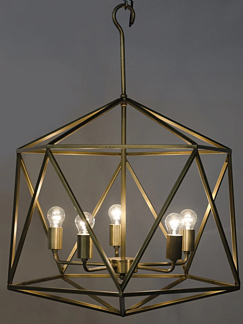 Noir Alden Pendant, Antique Brass All Lighting 4 Noir Alden Pendant, Antique Brass All Lighting