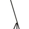 Noir Qs Asti Floor Lamp, Black Metal Floor Lamps
