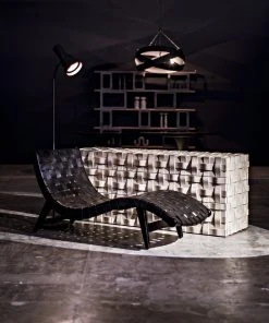 Noir Qs Asti Floor Lamp, Black Metal Floor Lamps