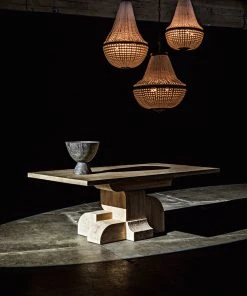 Noir Mist Chandelier, Black Metal