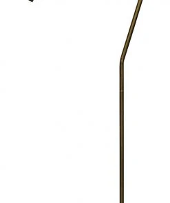 Noir QS Pisa Floor Lamp, Antique Brass Floor Lamps