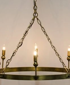 Noir Blinder Chandelier All Lighting