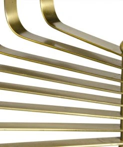 Noir Dimaclema Chandelier, Small, Antique Brass All Lighting