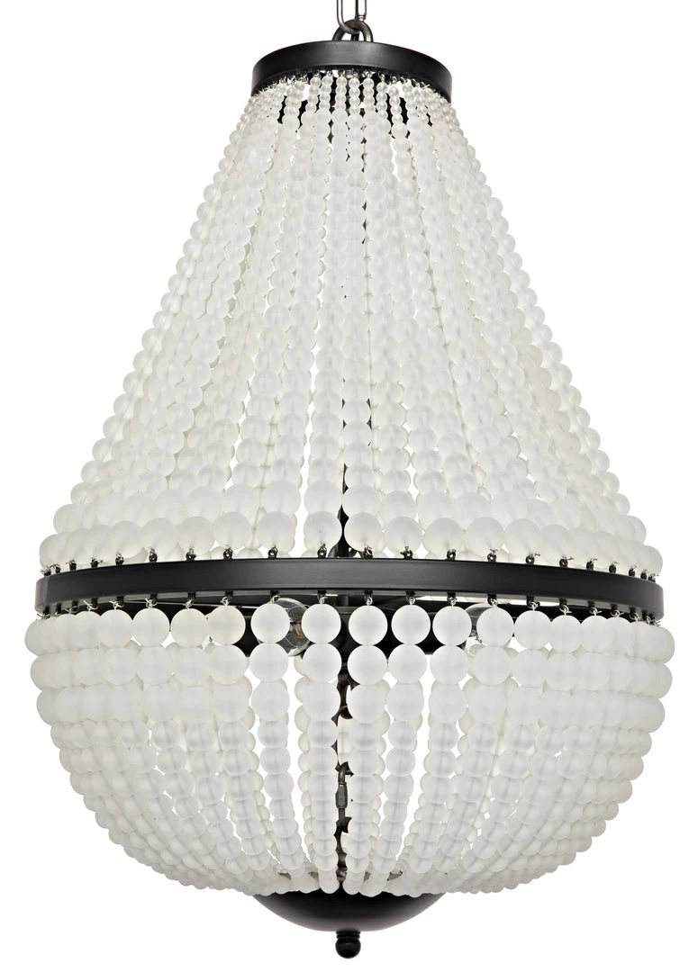 All Lighting Noir Small Brington Chandelier, Black Metal 3 All Lighting Noir Small Brington Chandelier, Black Metal